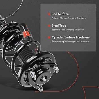 Amazon.com: A-Premium Front Pair (2) Complete Strut & Coil